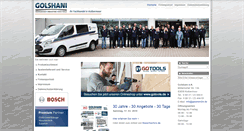 Desktop Screenshot of golshani24.de